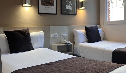 Double 2 beds and extra bed