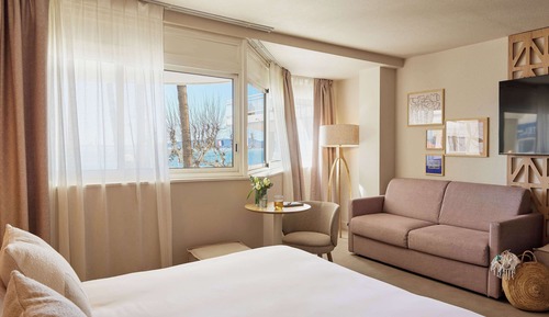 Suite junior, 1 cama doble, vistas al mar