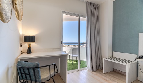 Habitación Deluxe, 2 camas individuales, vistas al mar