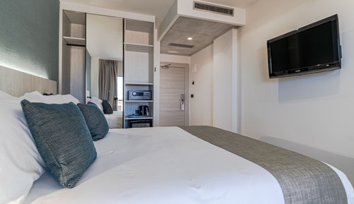 Habitación Deluxe, 1 cama de matrimonio grande, vistas al mar (Super)