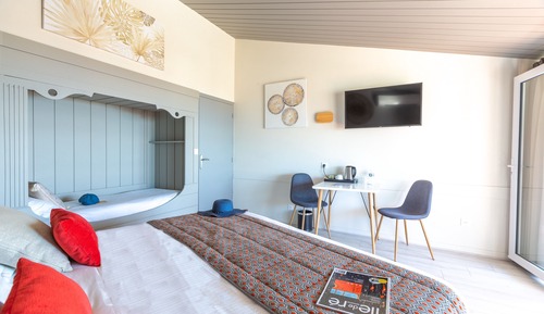 Habitación superior, vistas al mar