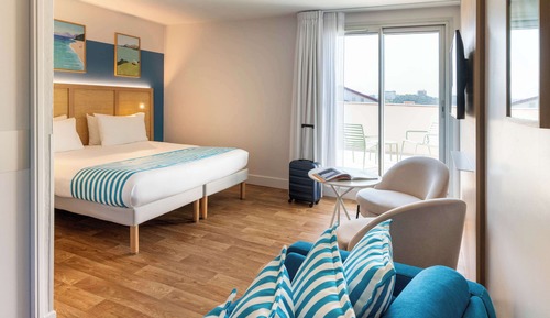 Habitación estándar, 1 cama doble, vistas al mar