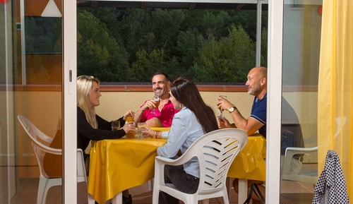 Apartamento, 1 habitación, terraza, vistas a la montaña