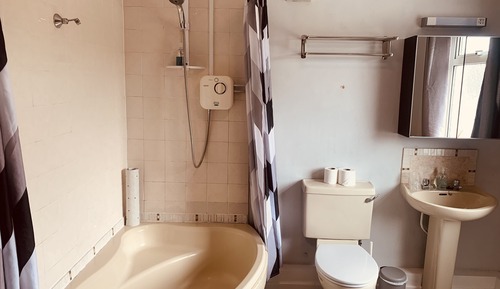 Habitación estándar doble, baño privado (External Bathroom )