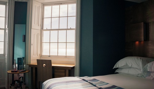 Habitación estándar doble, 1 cama doble, vistas al mar