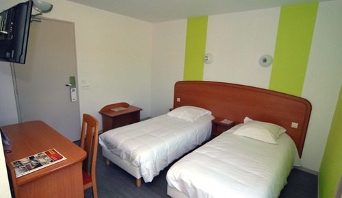 Habitación con 2 camas individuales