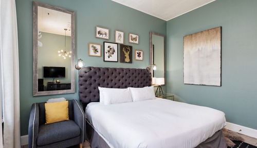 Habitación Deluxe, 1 cama de matrimonio grande (206)