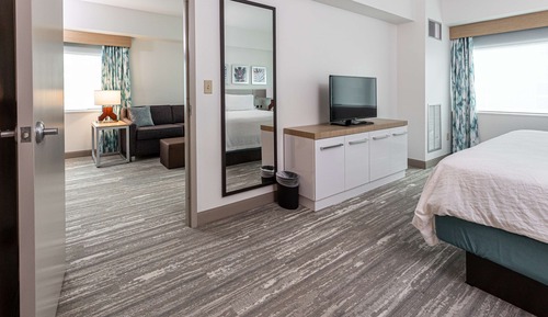 Suite, 1 cama de matrimonio grande con sofá cama