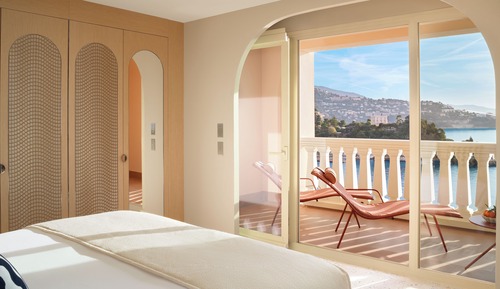 Habitación superior, vistas al mar