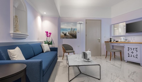 Suite junior, vistas al mar