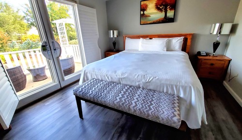 Suite ejecutiva, 1 cama de matrimonio grande con sofá cama, vistas al viñedo