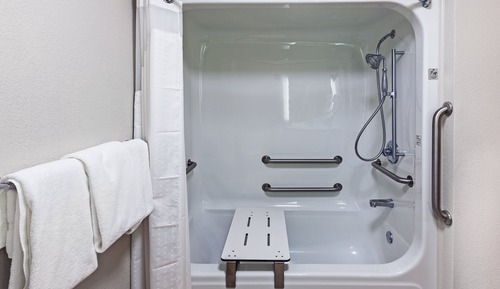 Habitación estándar, 1 cama de matrimonio grande, bañera accesible (Communications, Mobility)