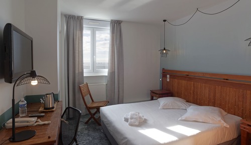 Habitación doble, 1 cama de matrimonio, vistas al mar