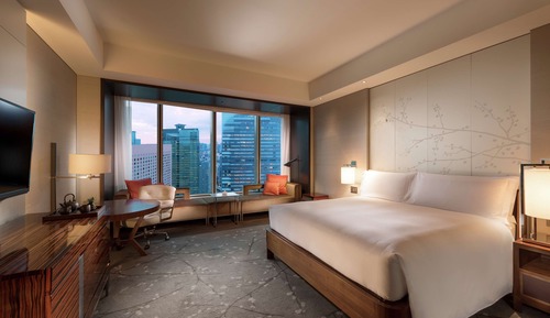 Habitación ejecutiva, 1 cama de matrimonio grande, vistas a la ciudad