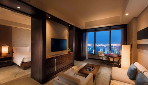Suite, 1 cama de matrimonio grande, vistas a la bahía, en esquina