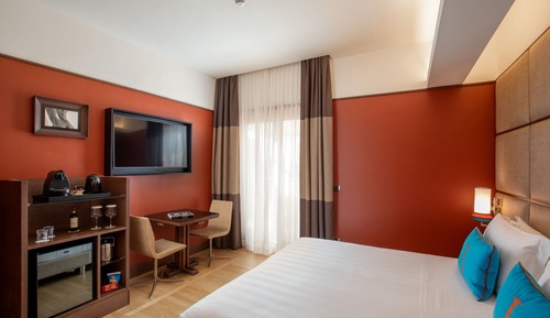 Habitación doble superior, balcón