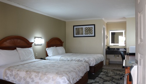 Habitación estándar, 2 camas de matrimonio, fumadores