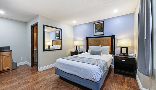 Suite, 1 cama de matrimonio, cocina