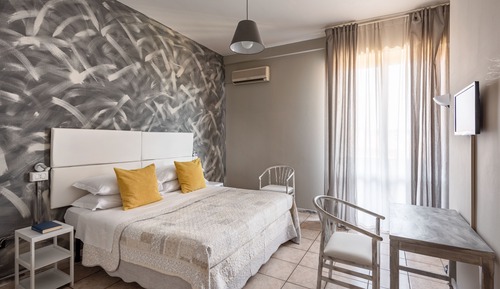 Habitación con 1 cama doble o 2 individuales