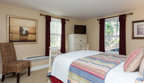 Suite Deluxe, 2 camas de matrimonio, cocina básica, vistas al río