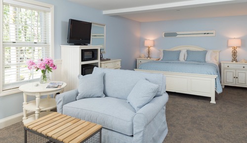 Habitación Deluxe, 1 cama de matrimonio grande con sofá cama, frigorífico y microondas