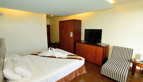 Habitación estándar, 1 cama de matrimonio grande, vistas al mar