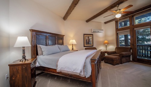Habitación junior, 1 cama de matrimonio grande, bañera de hidromasaje, vistas a la montaña