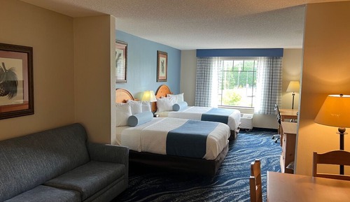 Suite Premium, varias camas, vistas al lago