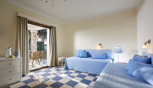 Apartamento familiar, vistas al jardín