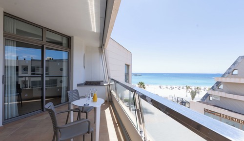 Suite junior, balcón, vistas al mar