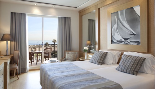 Habitación Deluxe, terraza, vistas al mar