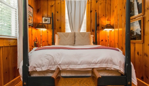 Habitación, 1 cama de matrimonio, chimenea