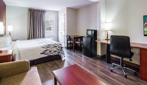 Habitación superior, 1 cama de matrimonio grande con sofá cama, no fumadores