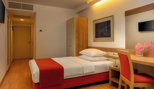 Habitación doble, accesible para personas con discapacidad, balcón (Park Side)