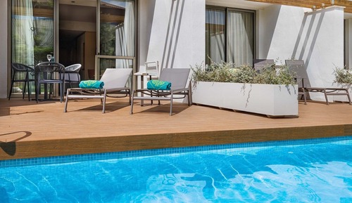 Habitación doble, terraza (Swim Up)