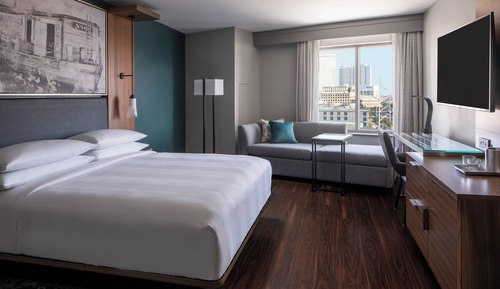 Habitación ejecutiva, 1 cama de matrimonio grande con sofá cama