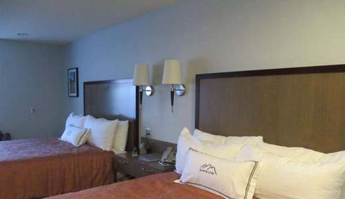 Habitación estándar, 2 camas de matrimonio, accesible para personas con discapacidad, no fumadores
