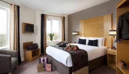 Habitación Signature doble, 1 cama de matrimonio grande, vistas a la ciudad