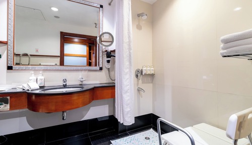 Habitación, 1 cama de matrimonio grande, accesible para personas con discapacidad