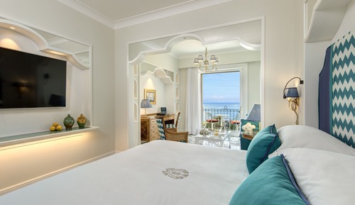 Suite, balcón, vistas al mar (Sorrento)