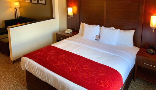 Suite, 1 cama de matrimonio grande con sofá cama, accesible para personas con discapacidad