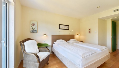 Habitación Confort, 1 cama de matrimonio grande, vistas al jardín
