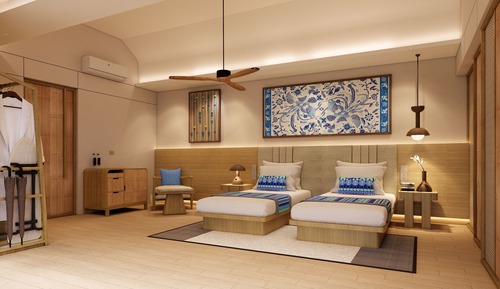 Habitación superior, 2 camas individuales (Garden)