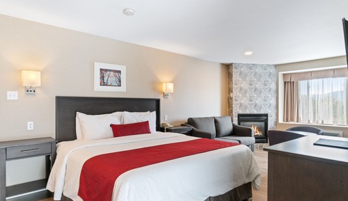 Suite estudio junior, chimenea