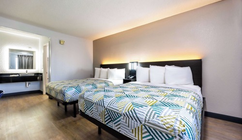 Habitación estándar, 2 camas de matrimonio, no fumadores