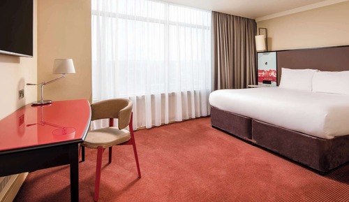 Habitación panorámica, 1 cama doble, vistas a la ciudad