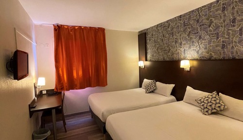 Habitación estándar, 2 camas dobles