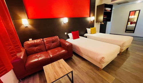 Habitación estándar, varias camas