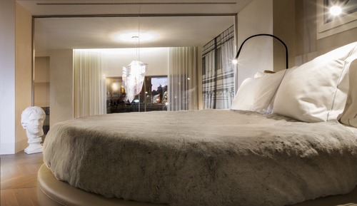 Suite panorámica, 1 cama de matrimonio grande, planta baja (Colosseum View)