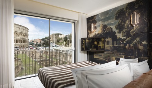 Suite junior, 1 cama de matrimonio grande (Colosseum View)